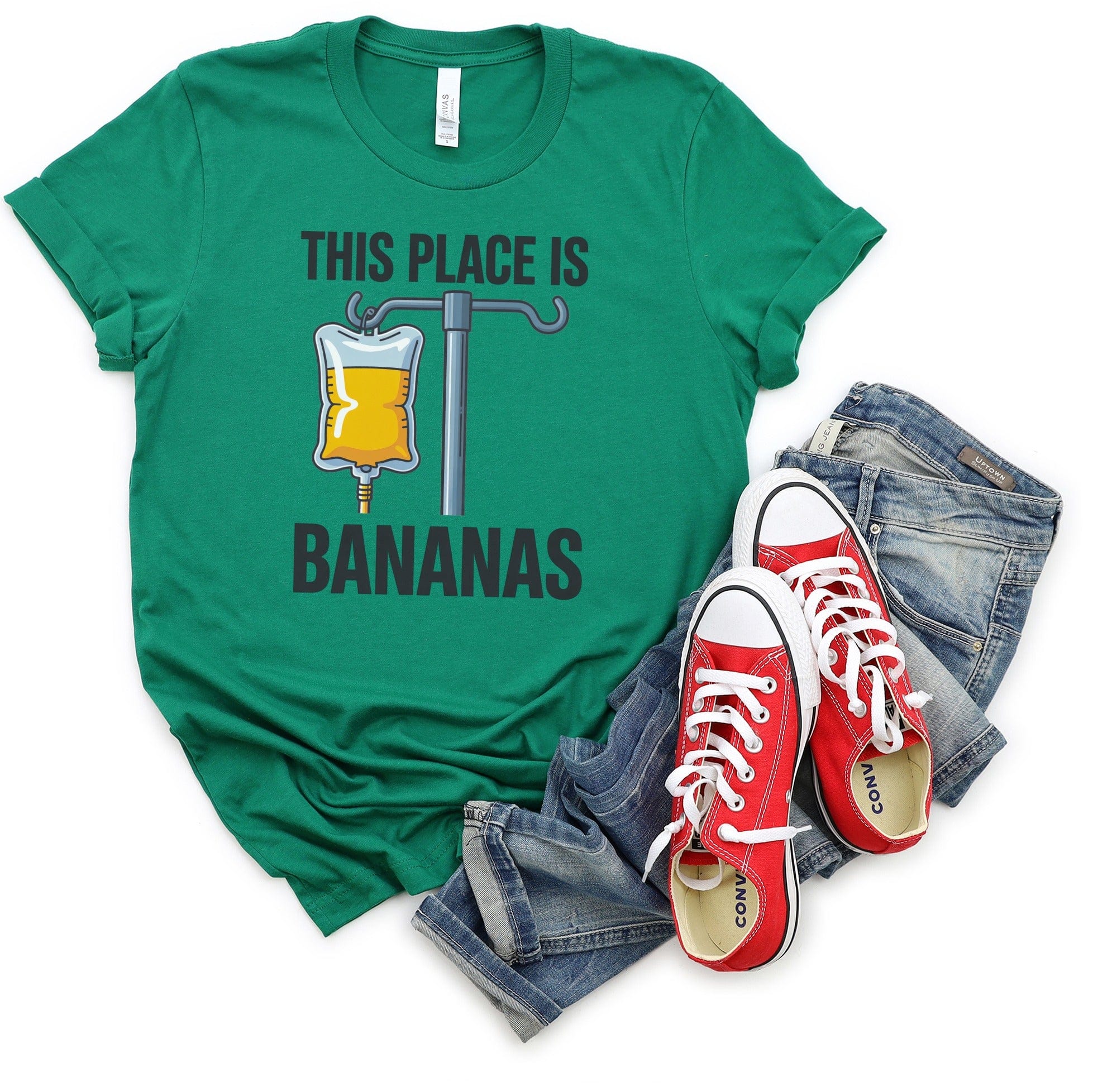 This Place Is Bananas Graphic T-Shirt product