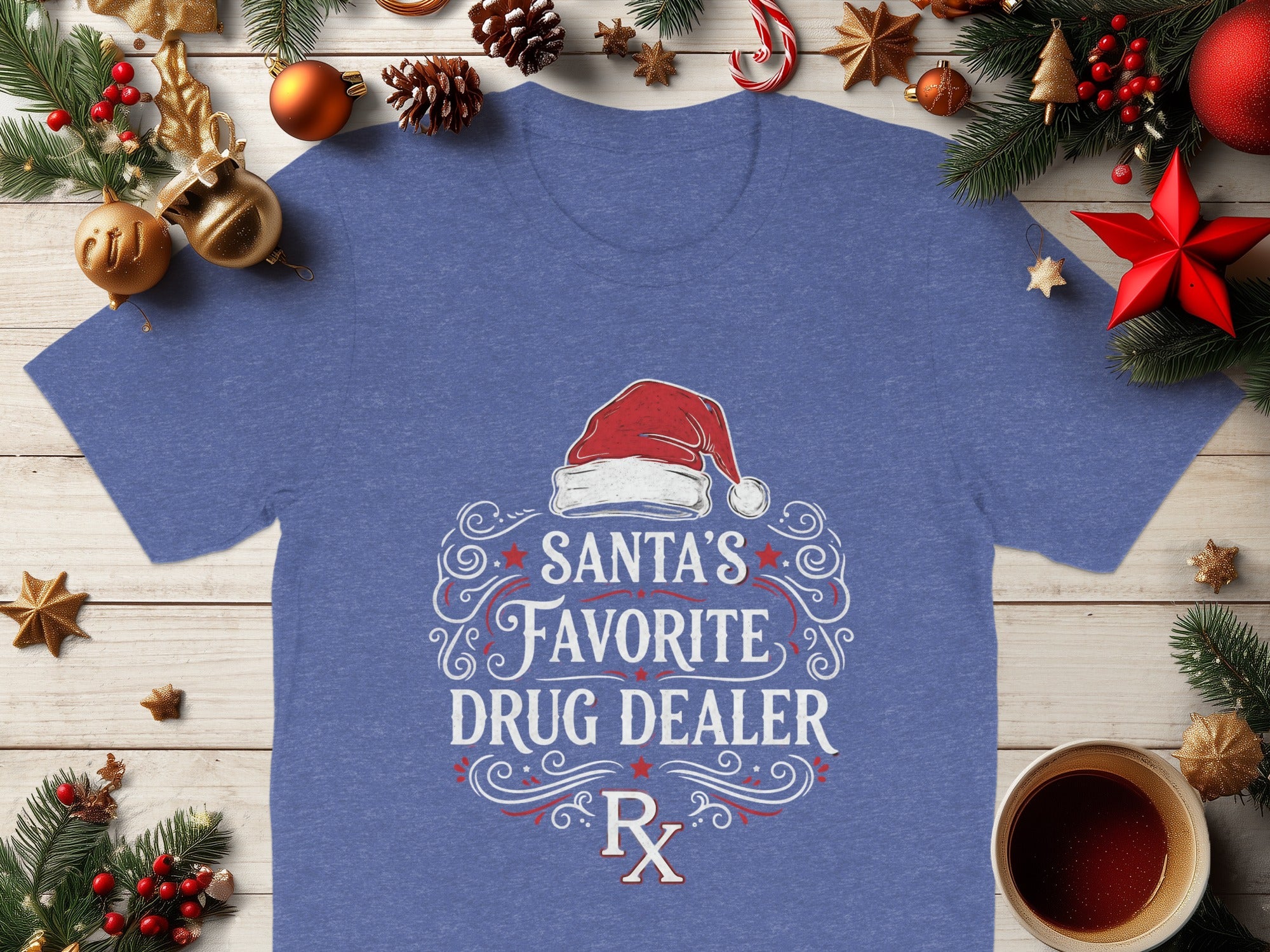 Santa's Favorite Drug Dealer Christmas T-shirt