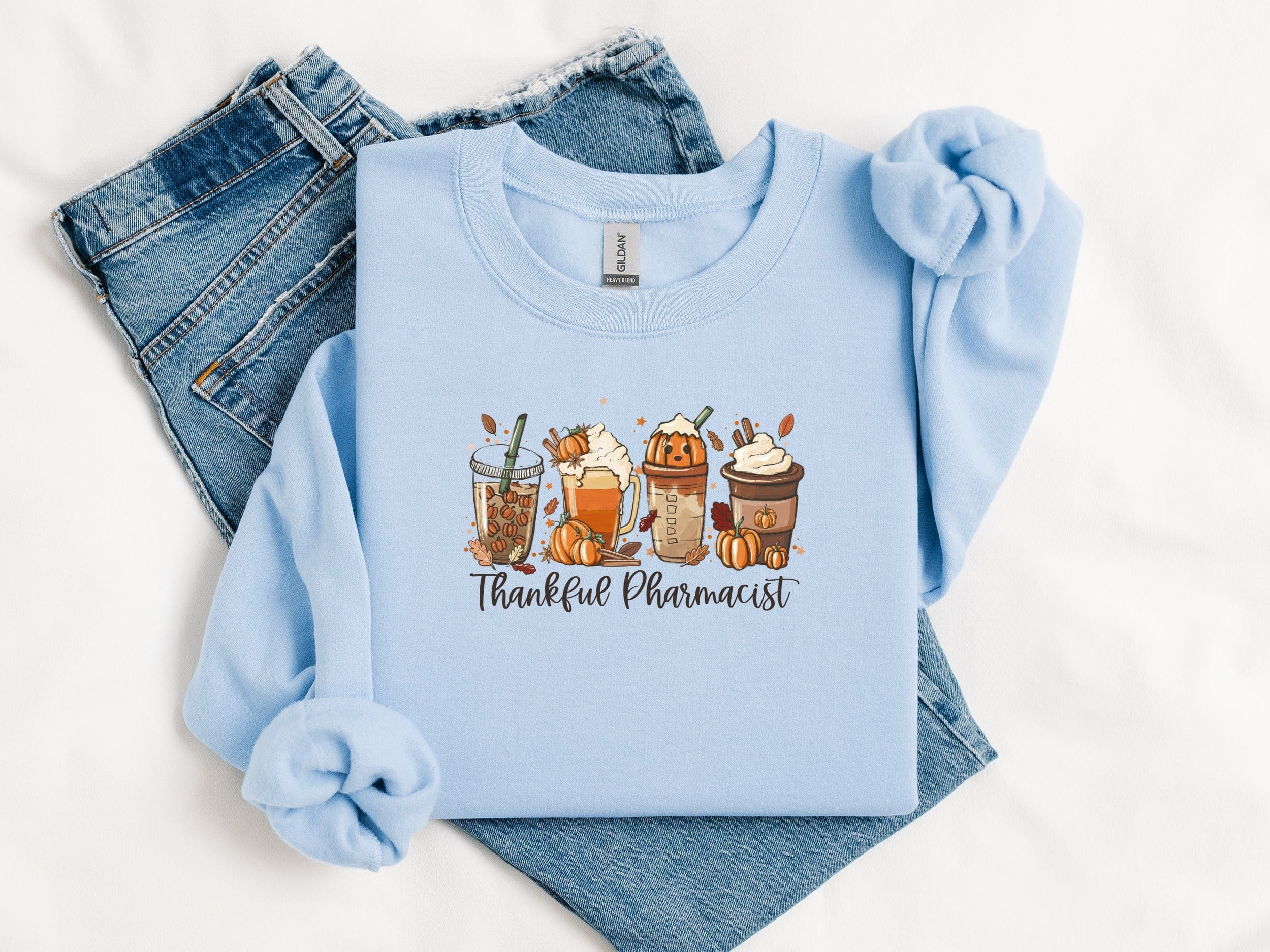 Thankful Pharmacist Charming Cozy Sweatshirt product type