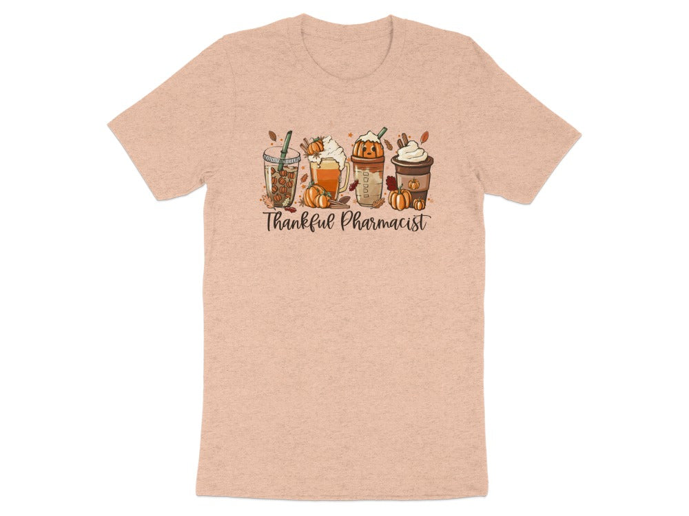 Thankful Pharmacist Fall Drinks Tee