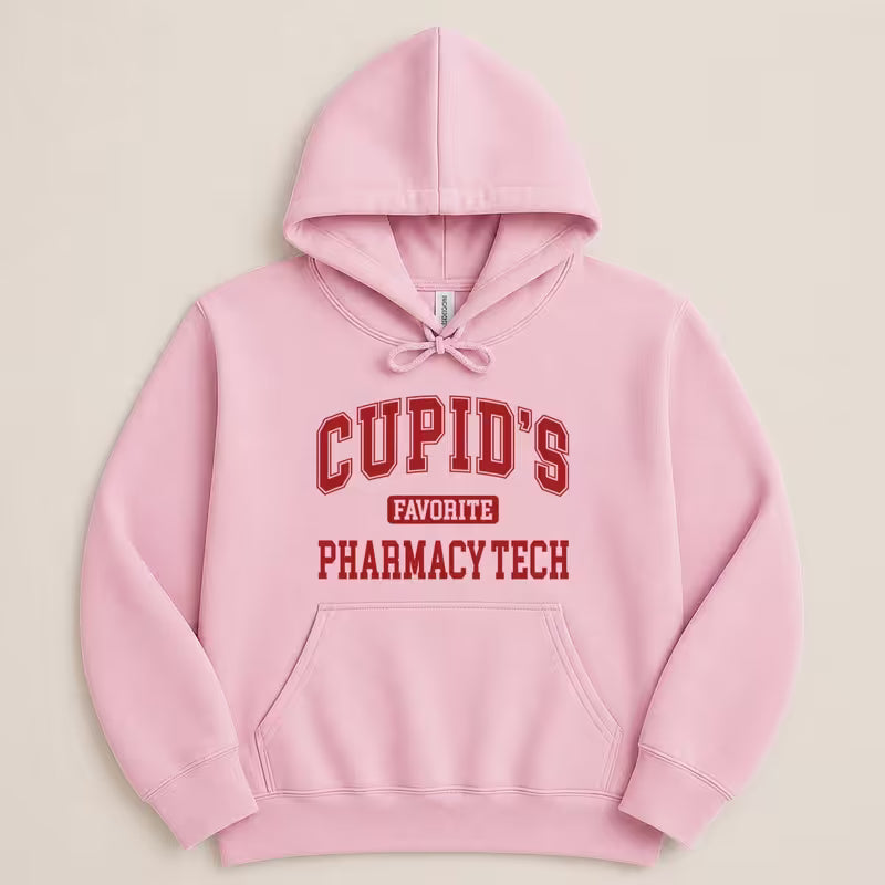 Cupid’s Favorite Pharmacy Tech v1 Sweatshirt & Hoodie