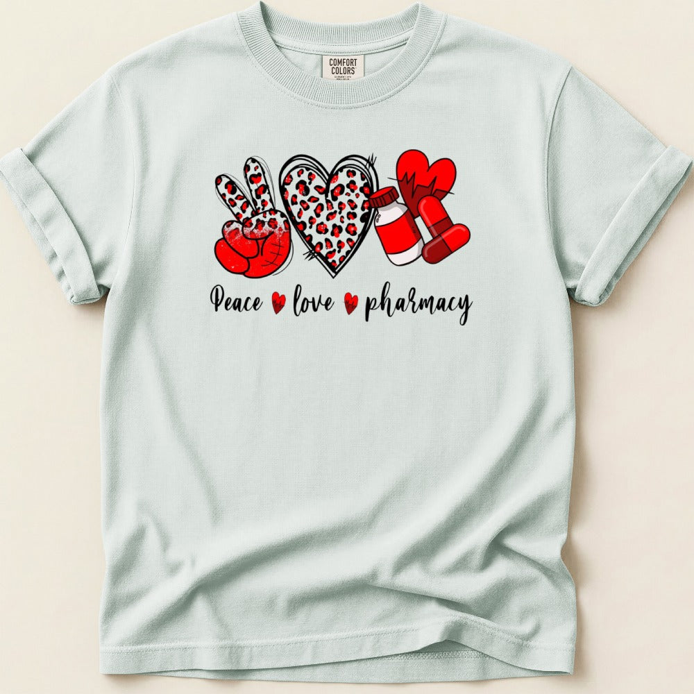 Peace Love Pharmacy v2 Tee