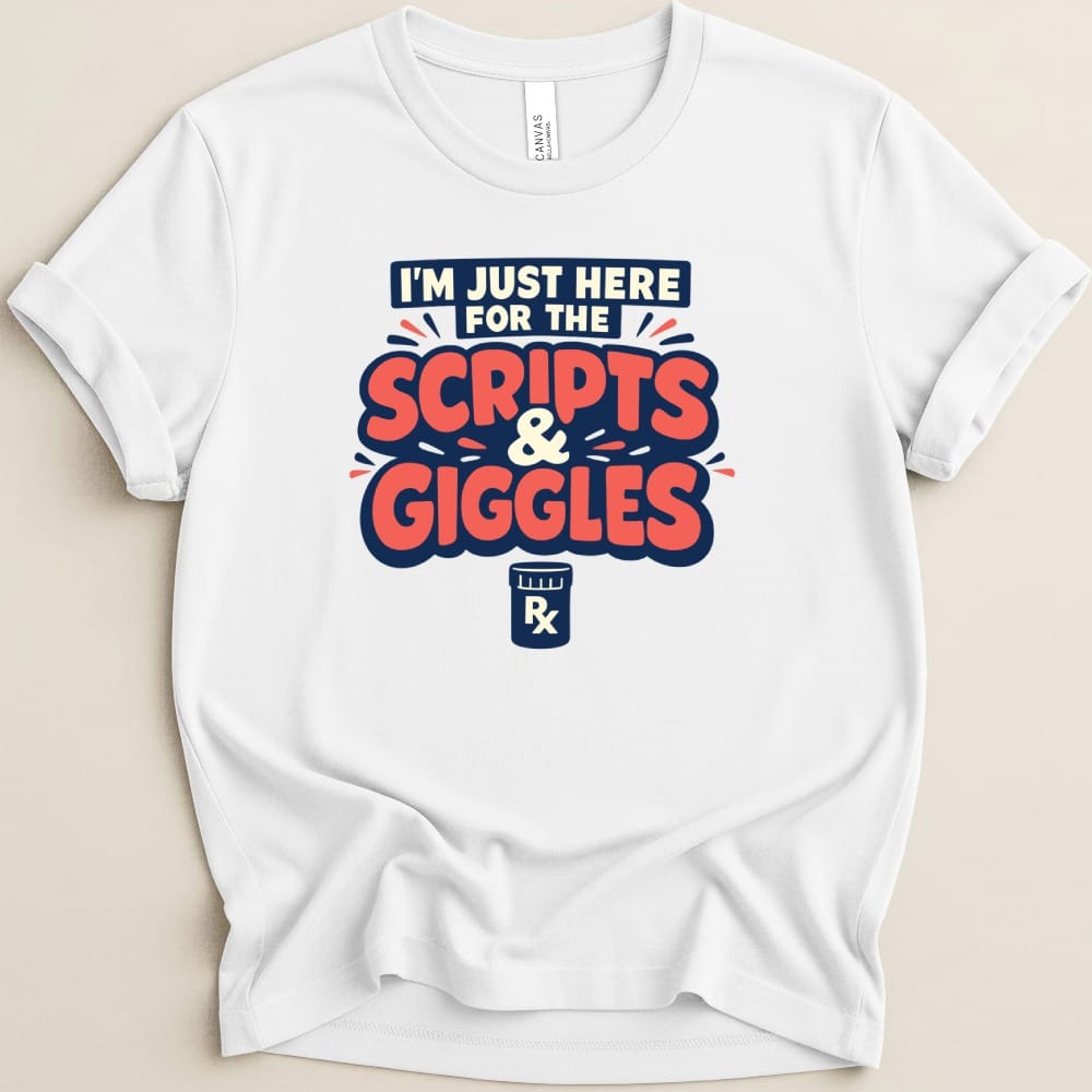 Scripts and Giggles Tee