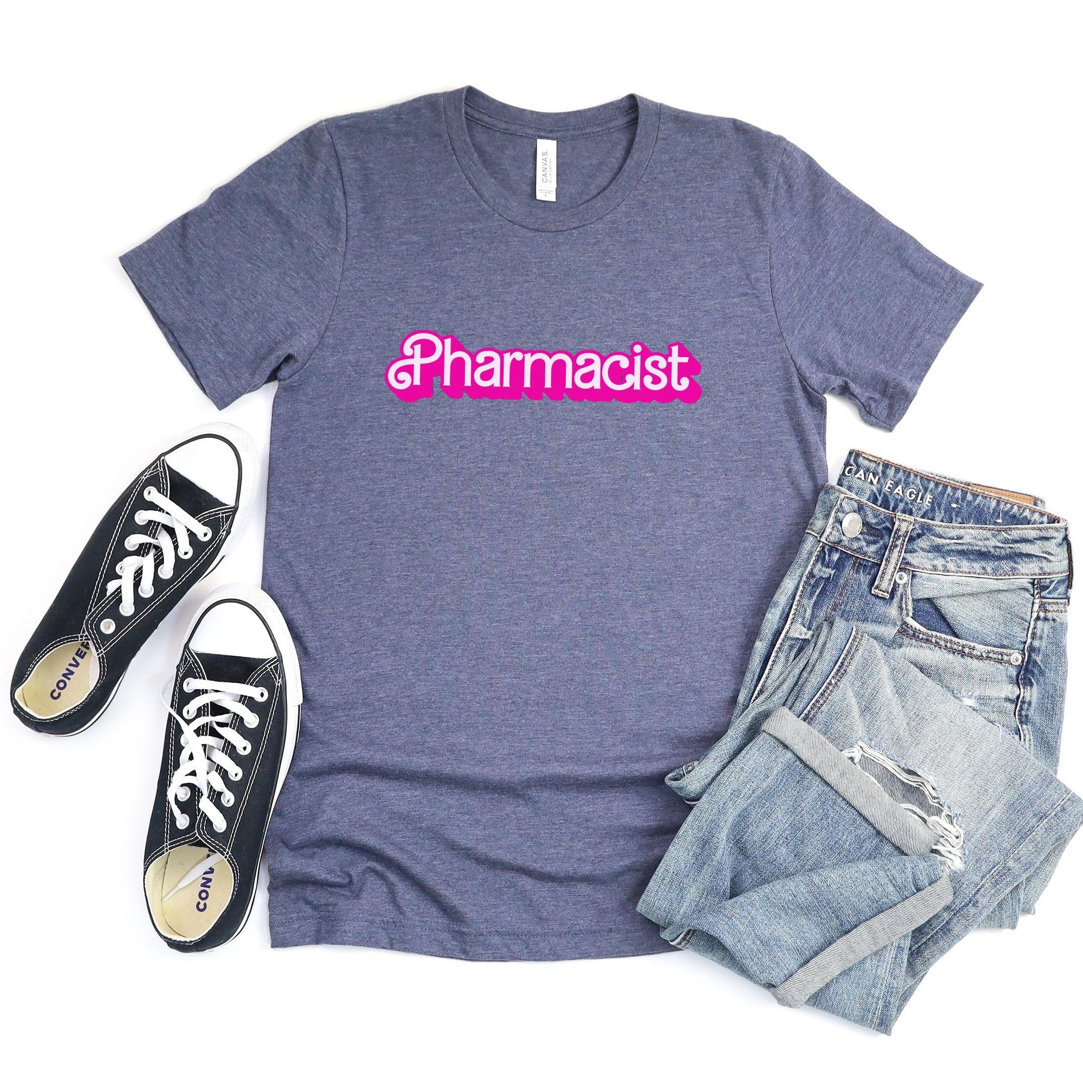 Stylish Pharmacist Graphic Tee for Casual Outings