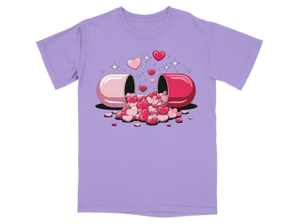 Love Dosage Capsule Heart Tee