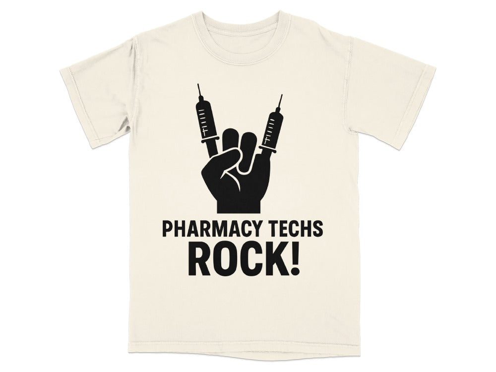 Pharmacy Techs Rock Tee