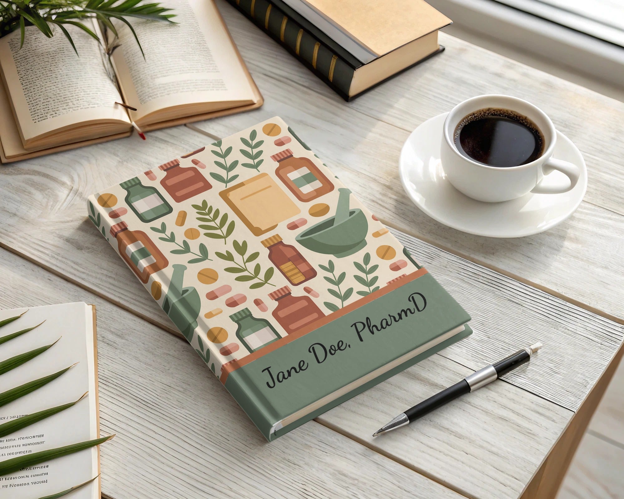 Pharmacist Design Hardcover Journal Doctor Product