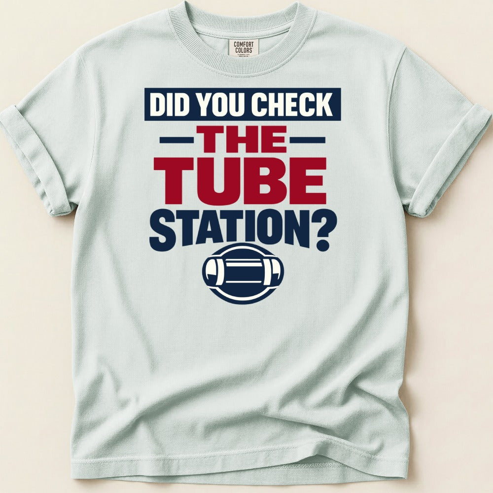 Did You Check the Tube Station? Tee