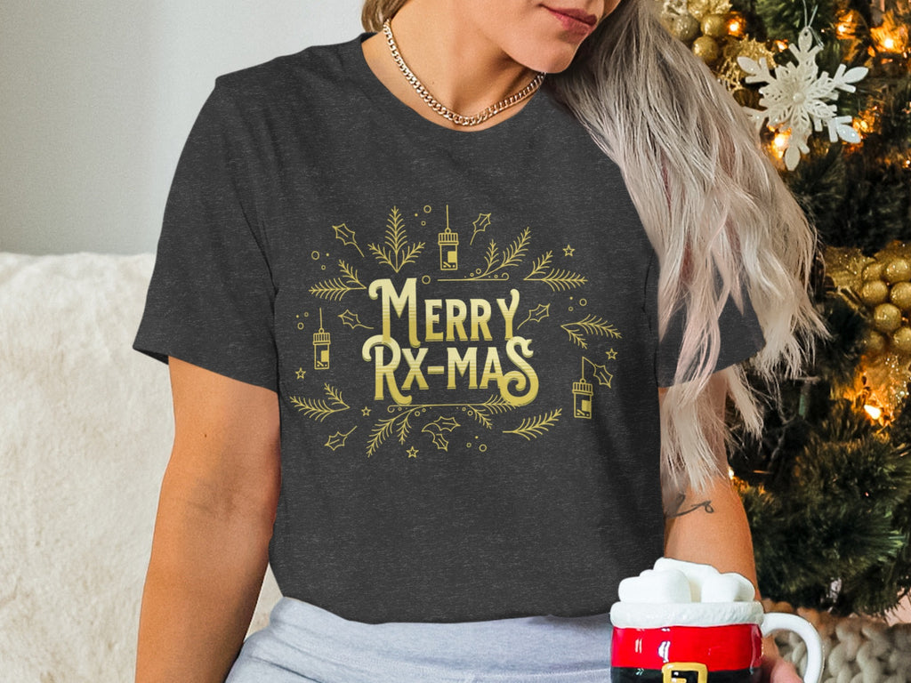 Merry Rx-Mas Screen Print Graphic Tee