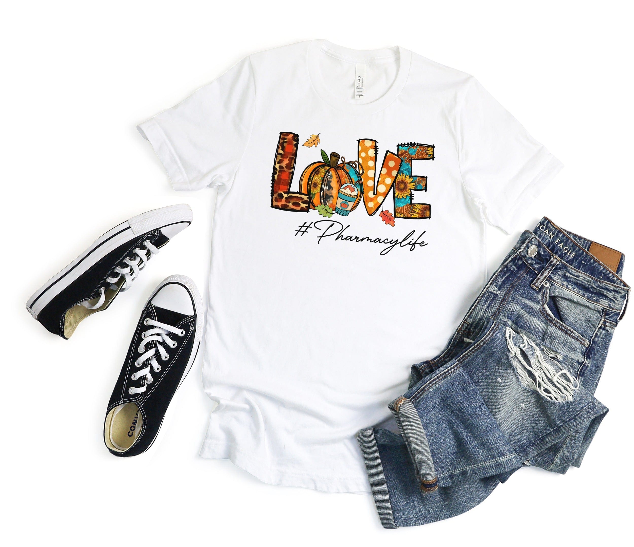 LOVE PharmacyLife Graphic Tee Shirt Product Type