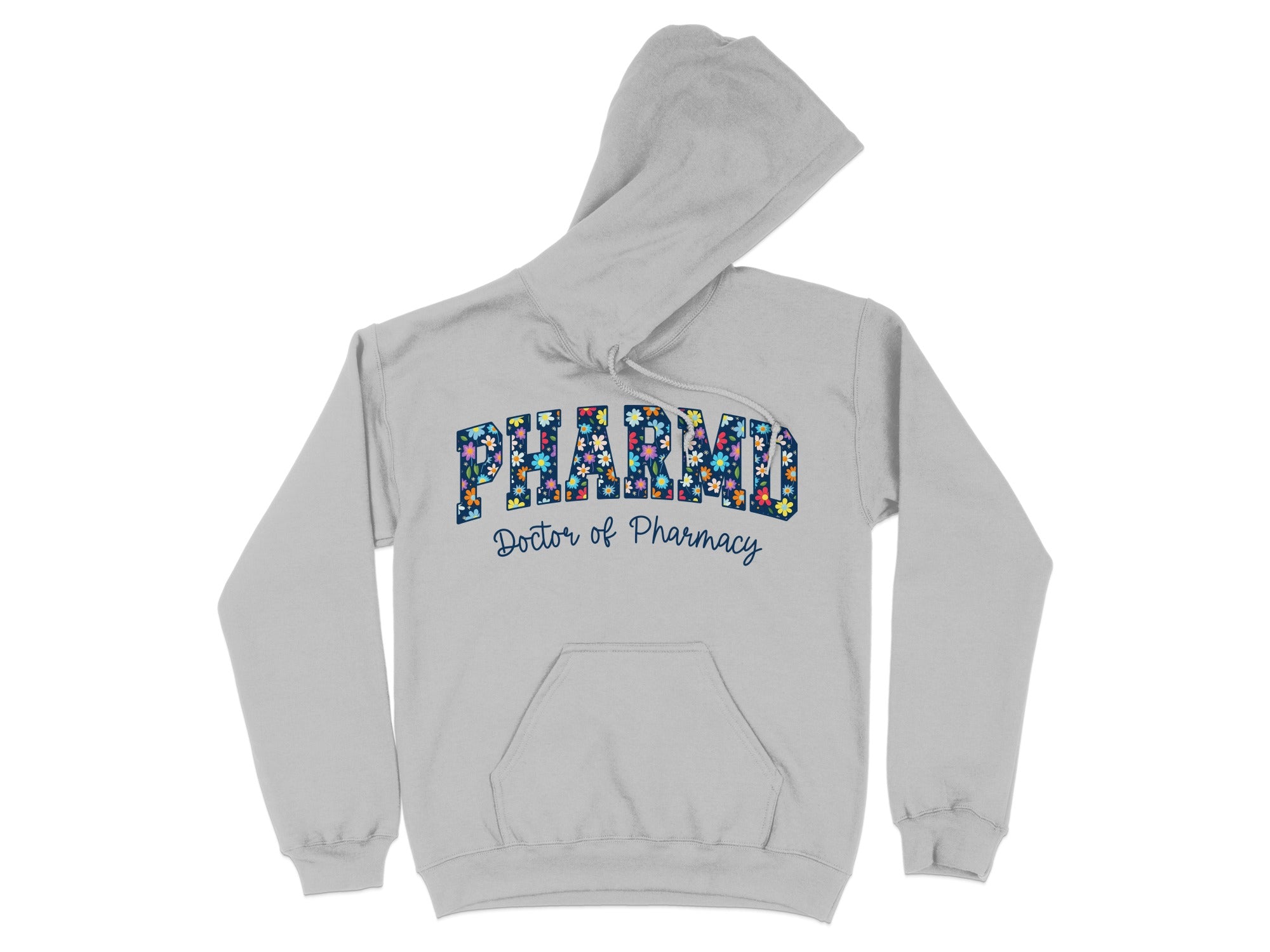 PHARM D Doctor of Pharmacy Floral Design Hoodie product type
PHARM D, Doctor of Pharmacy, Pharmacy Student, Pharmacist, Floral Print, Flower Design, Medical Professional, Healthcare Gift, Graduation, Future Pharmacist, College Hoodie, University Apparel, Academic Gift, Pullover Hoodie, Graphic Sweatshirt, Unique Hoodie, Grey Pullover, Pharmacy School, Pharmacist Life, Student Gift