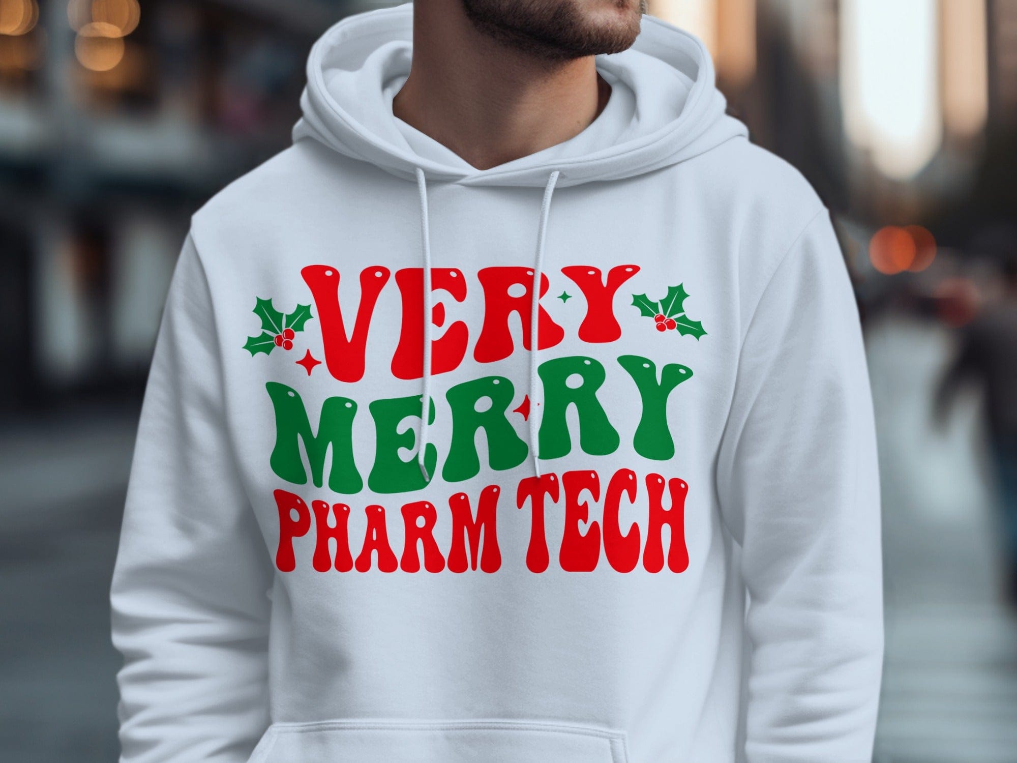 Very Merry Pharm Tech Festive Holiday Apparel Product