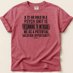 72-Hour Hold Tee - Adverse Reactions