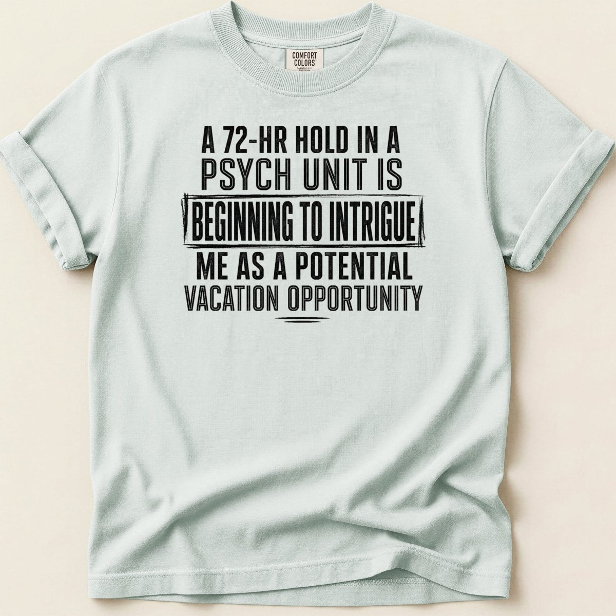 72-Hour Hold Tee - Adverse Reactions