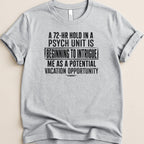 72-Hour Hold Tee - Adverse Reactions