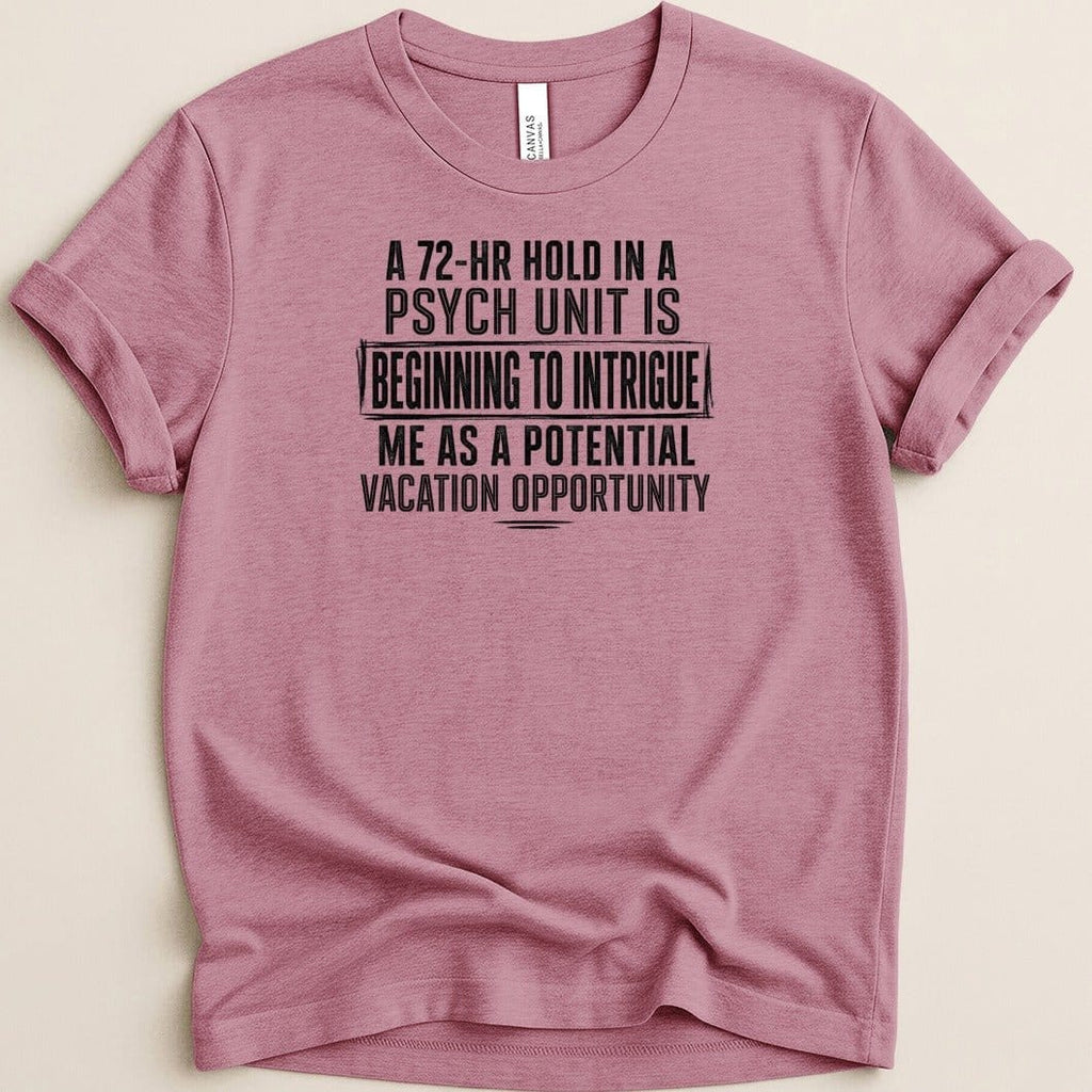 72-Hour Hold Tee - Adverse Reactions