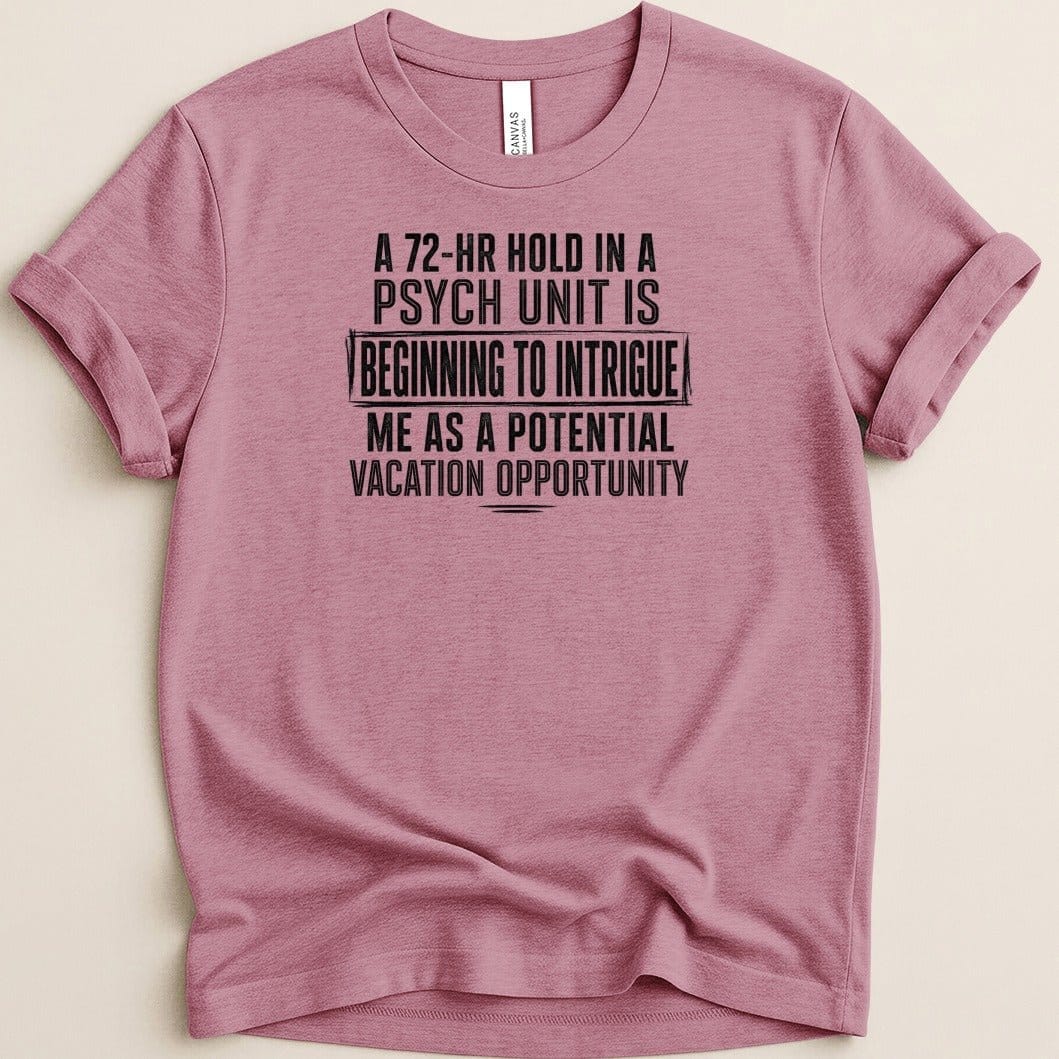 72-Hour Hold Tee - Adverse Reactions