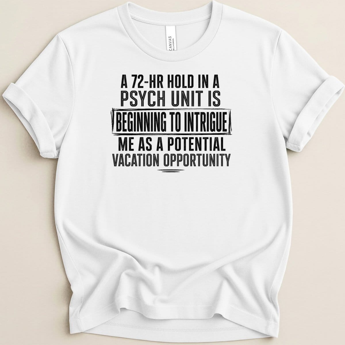 72-Hour Hold Tee - Adverse Reactions