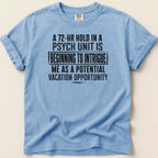 72-Hour Hold Tee - Adverse Reactions