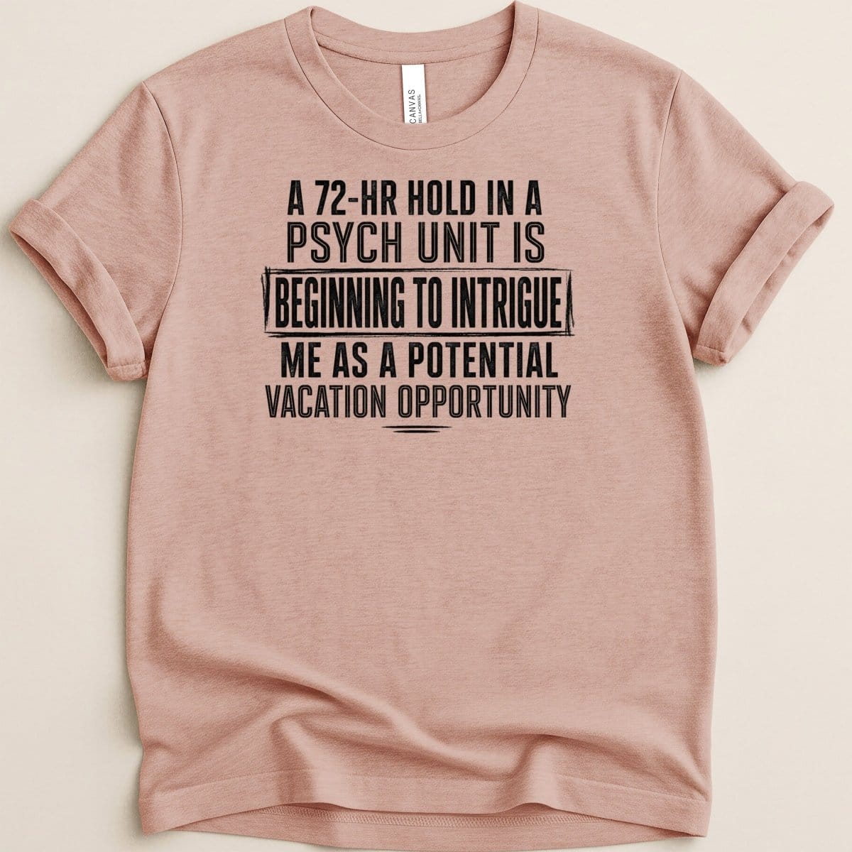 72-Hour Hold Tee - Adverse Reactions
