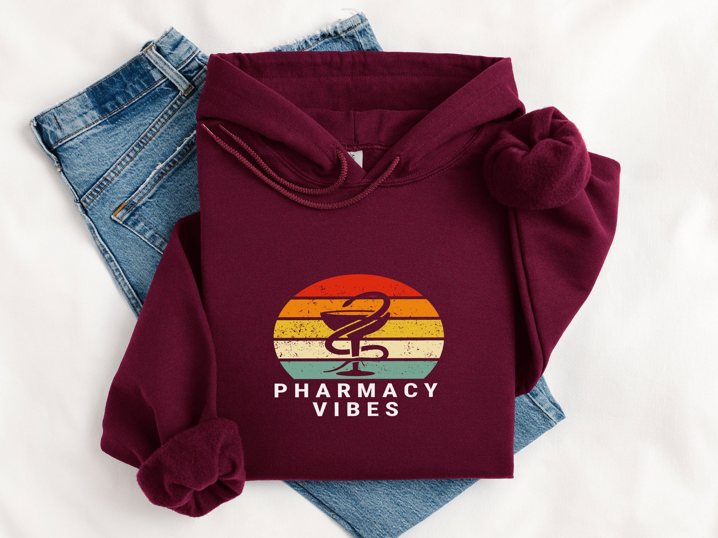 Pharmacy Vibes Hoodie Retro Style Sweatshirt product