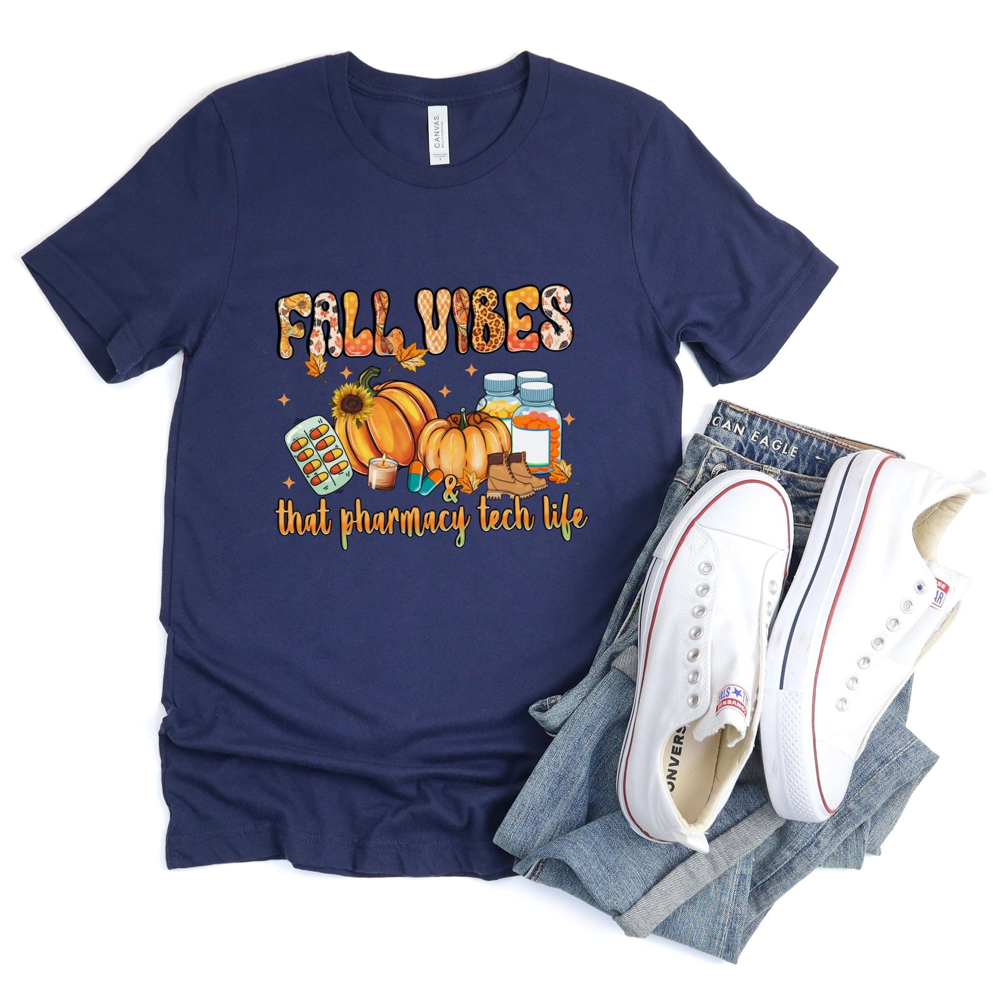 Fall Vibes That Pharmacy Tech Life T-shirt product