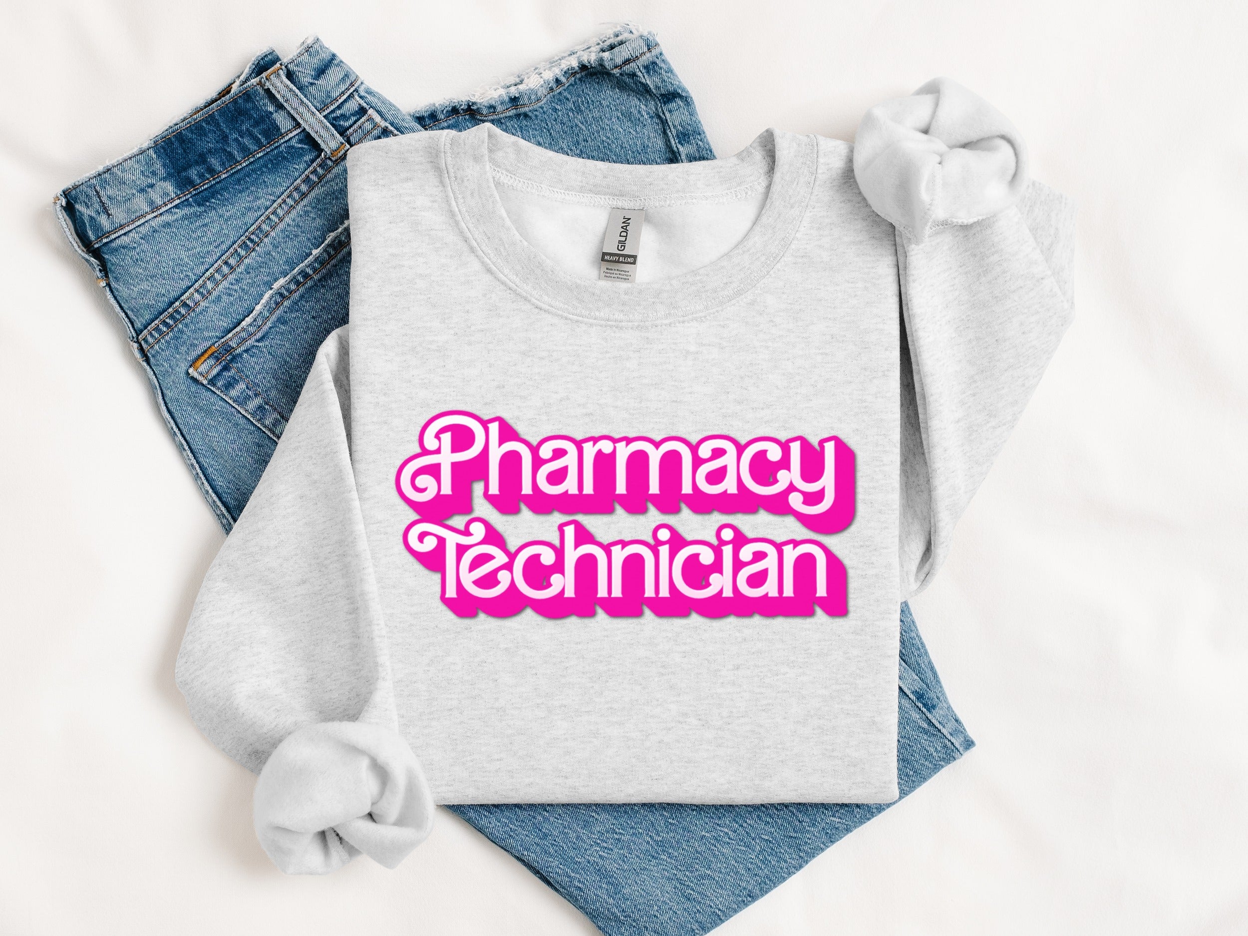 Pharmacy Technician Graphic Long Sleeve Shirt