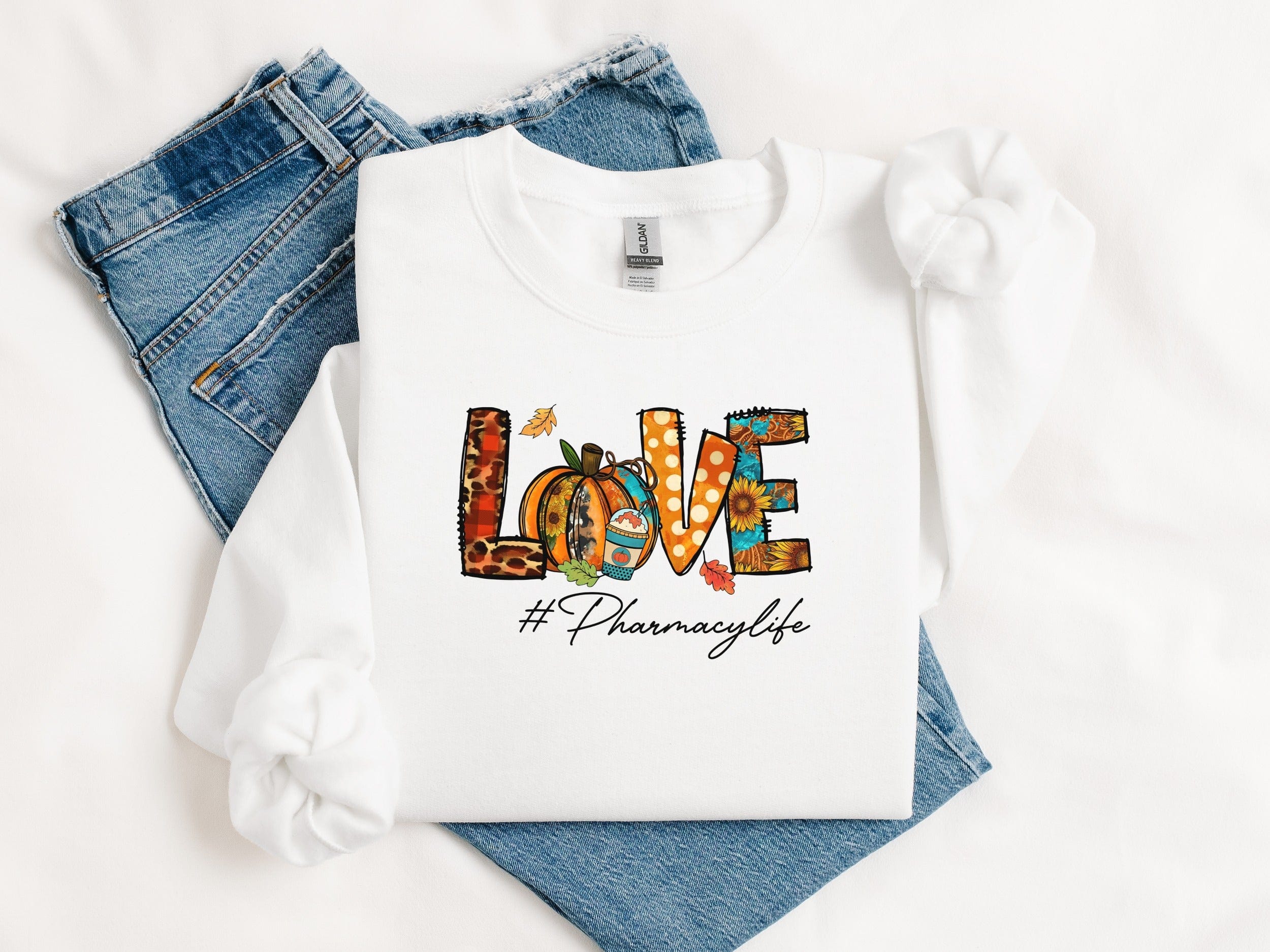 LOVE #Pharmacylife Graphic Print Apparel product type
