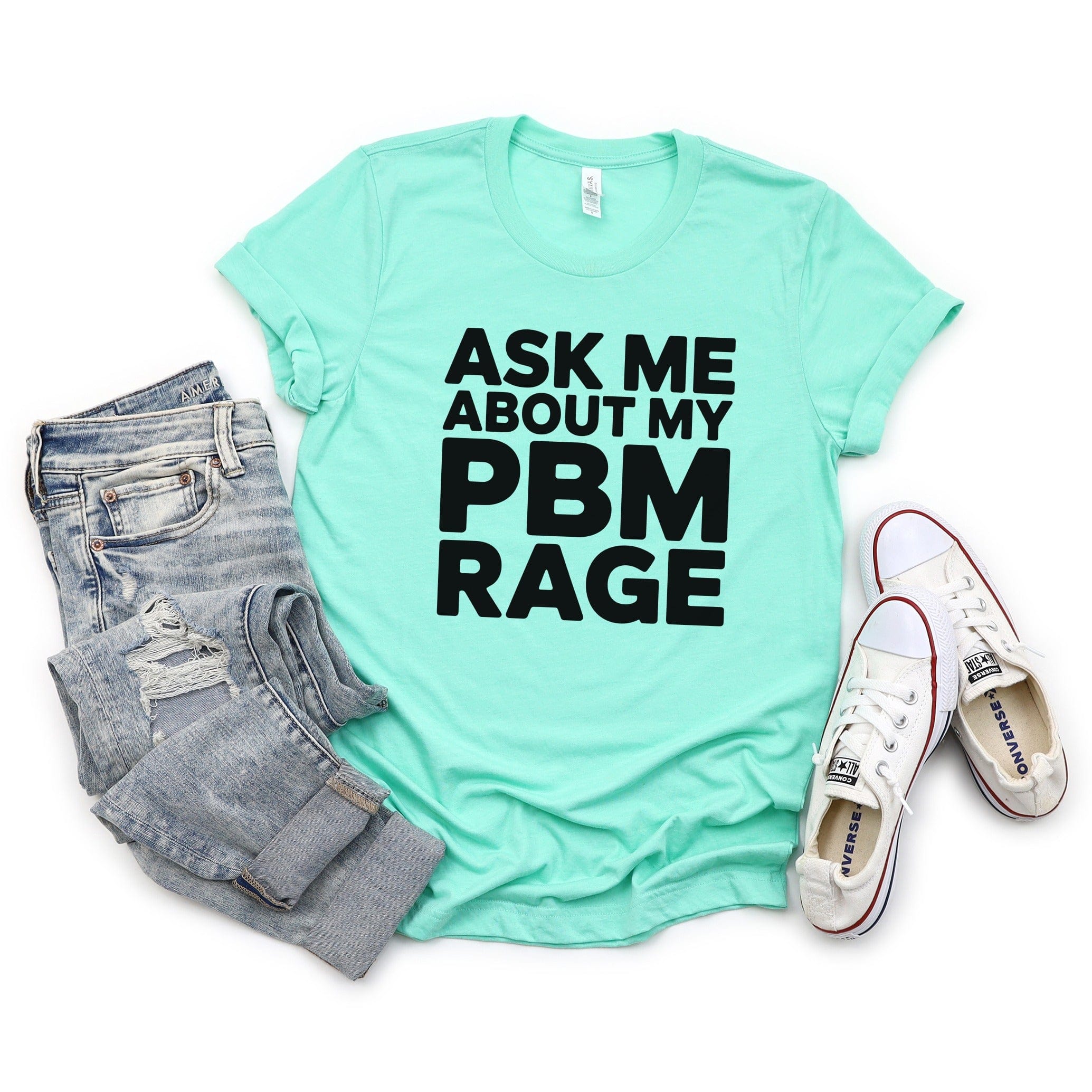Ask Me About My PBM Rage Graphic Tee product type