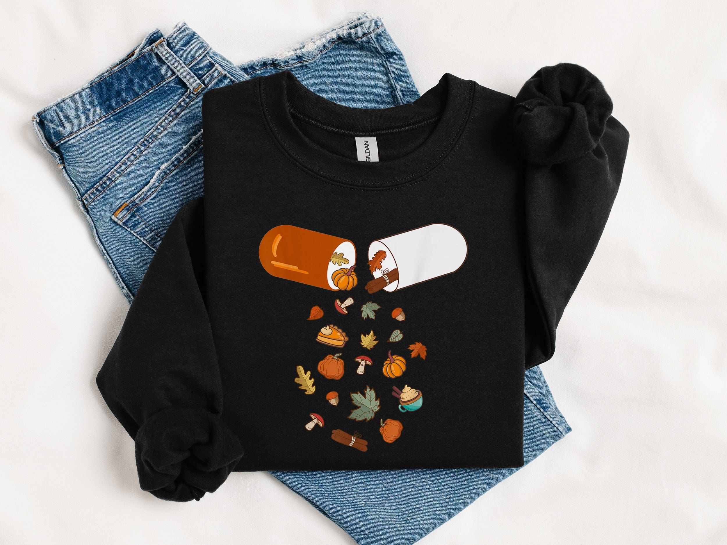 Fall Capsule Design Black Sweatshirt product