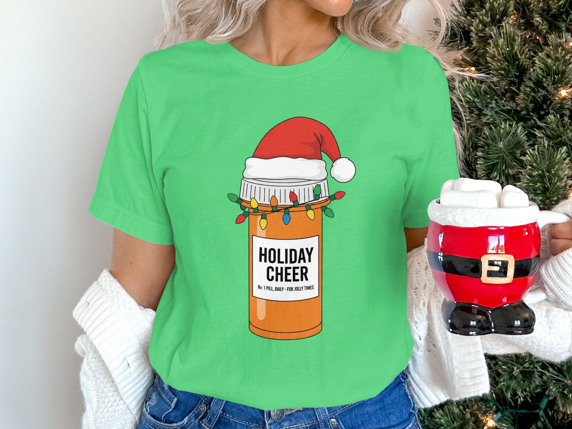 Holiday Cheer Festive T-Shirt for Celebratory Vibes