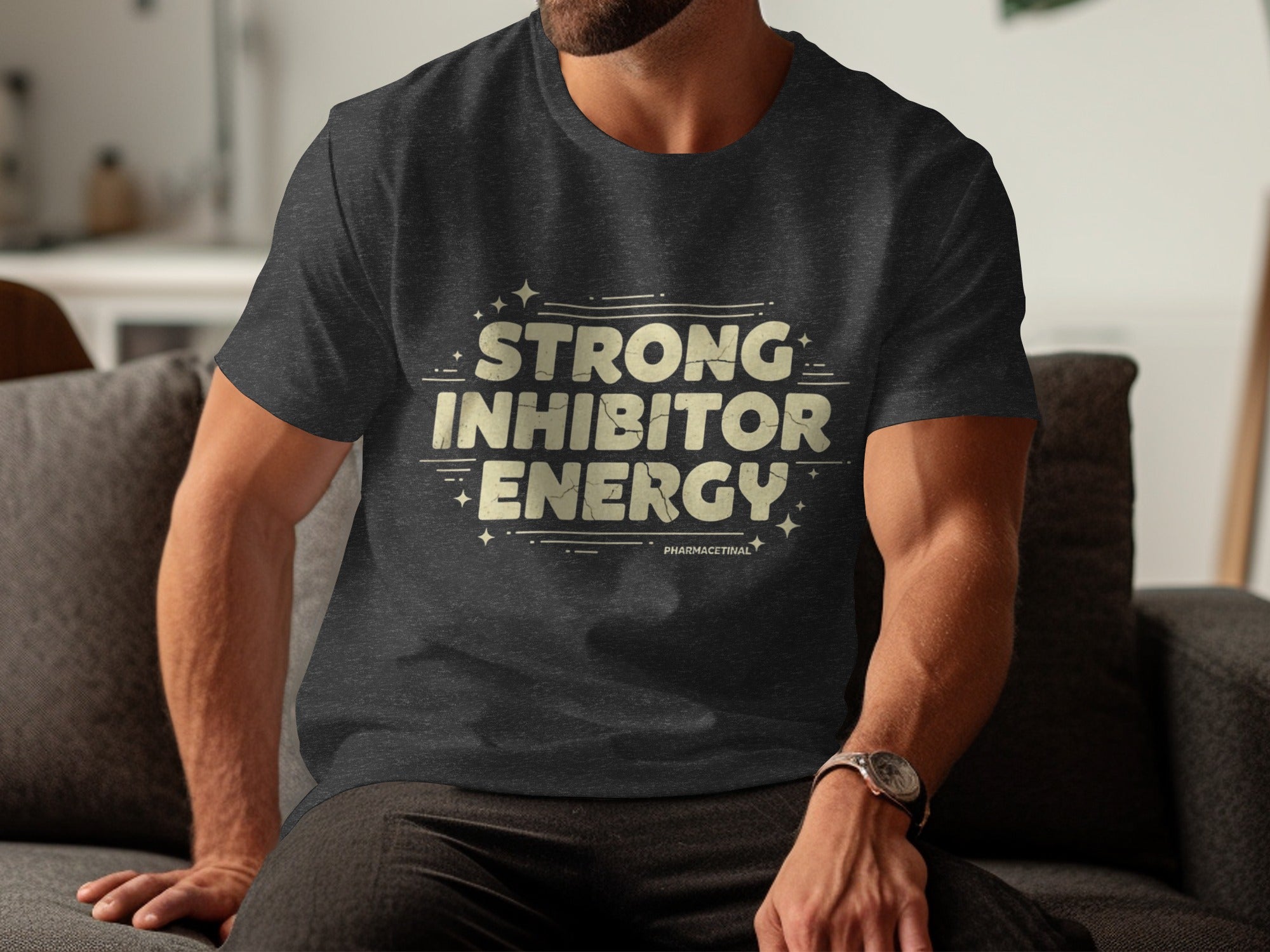 Strong Inhibitor Energy Graphic Tee Shirt