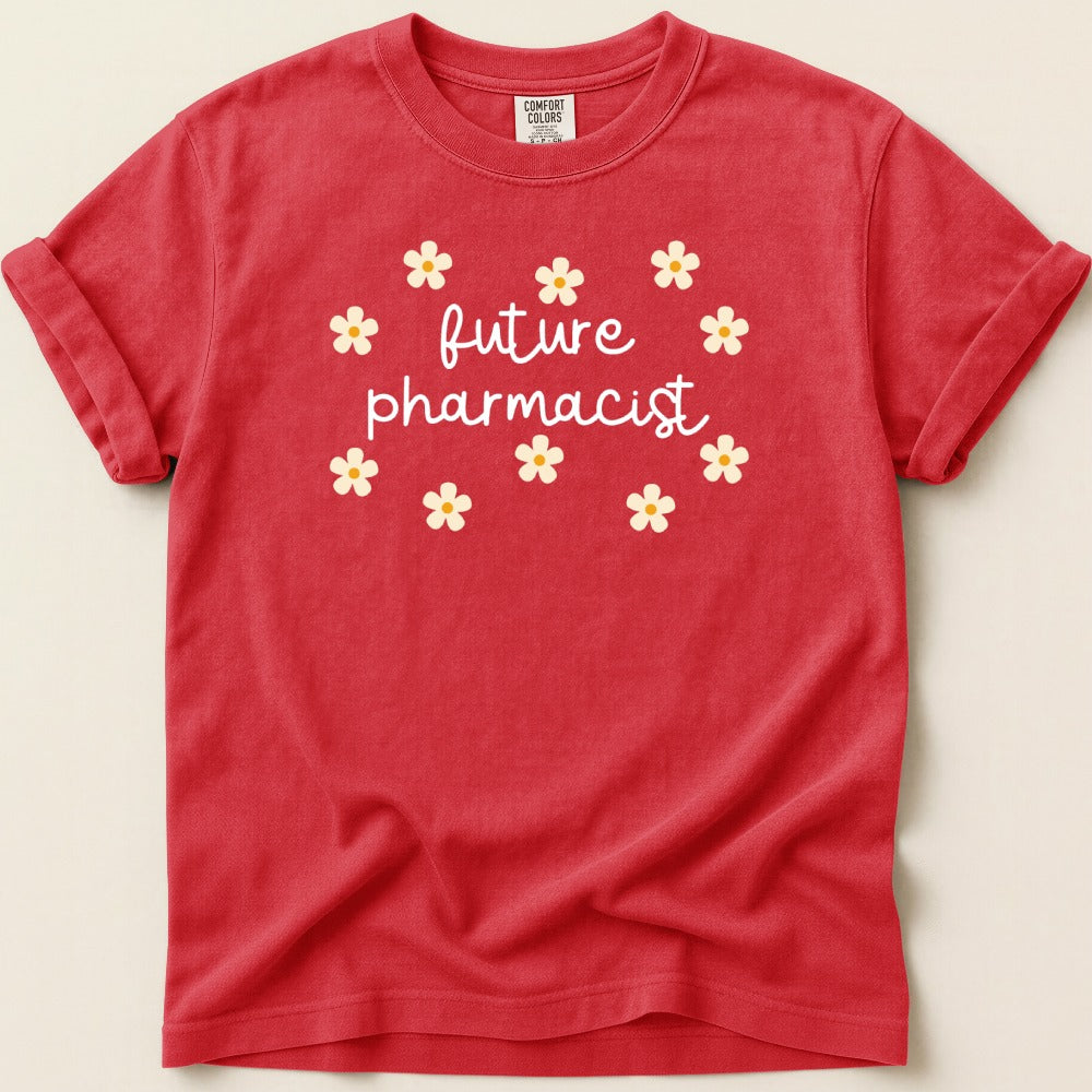 Future Pharmacist Floral Tee