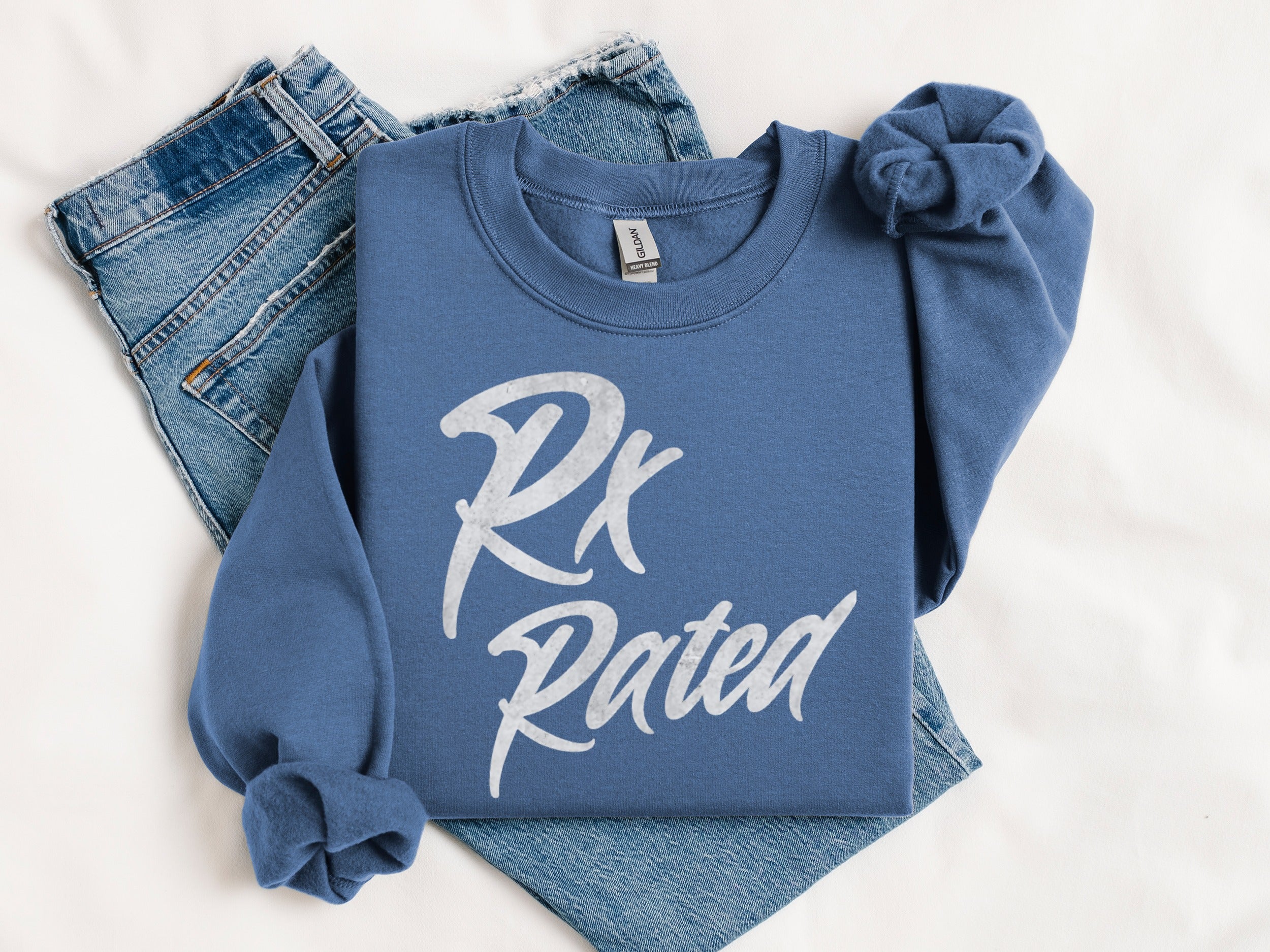 Rx Rated Graphic Sweatshirt Trendy Casual Shirt