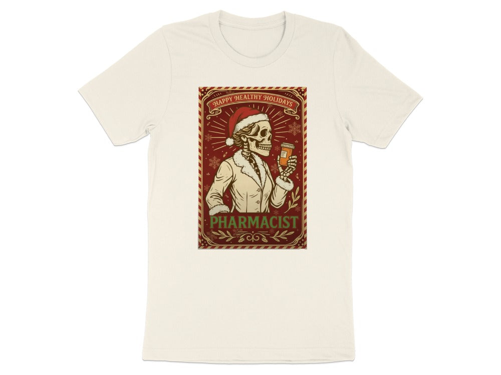 Christmas Tarot Card Pharmacist Tee