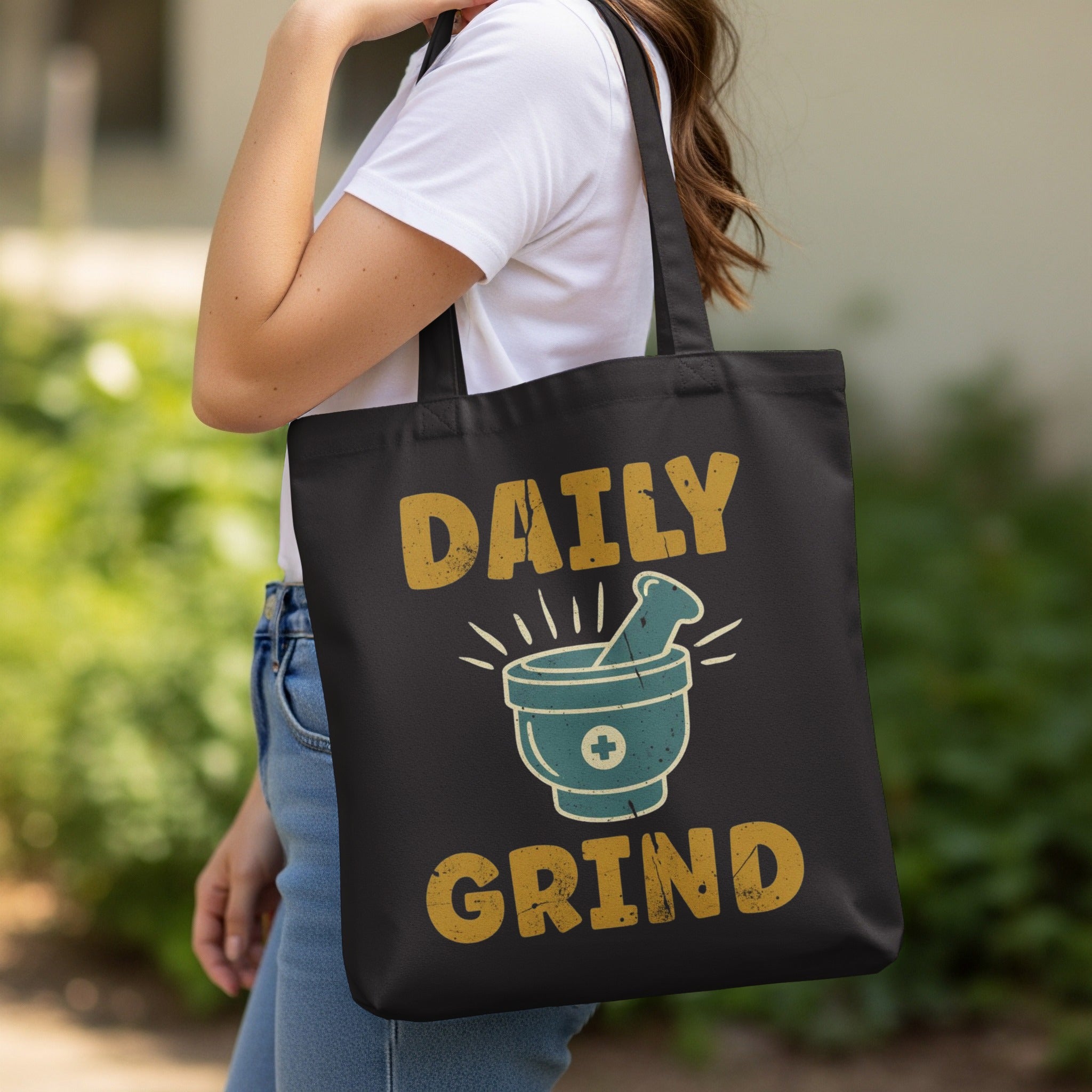 Daily Grind Stylish Black Tote Bag Product Type