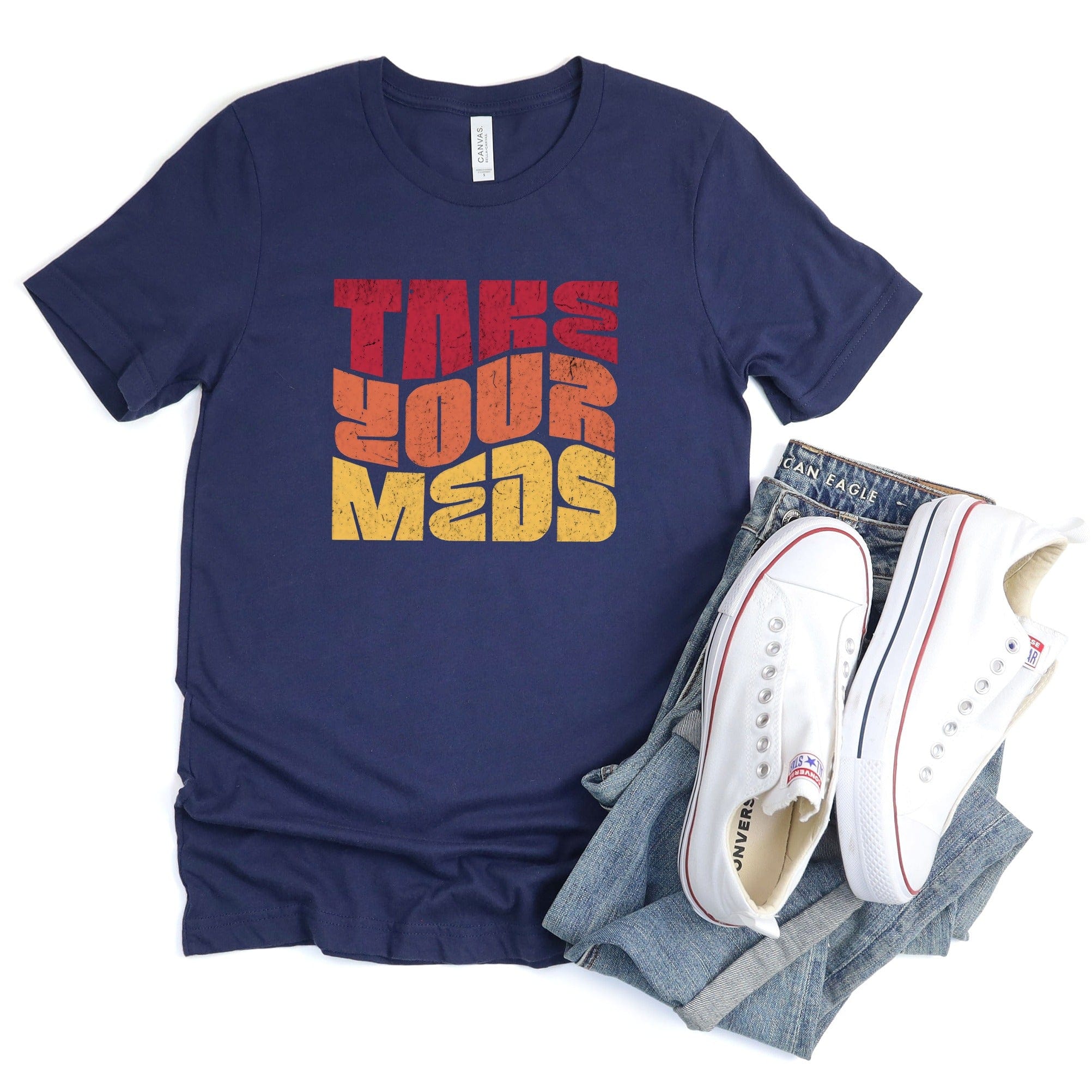 Take Your Meds Bold Graphic T-Shirt product type