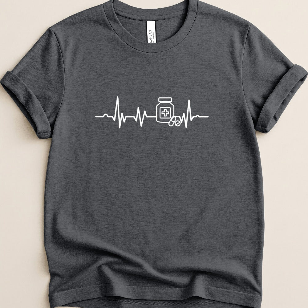 Pharmacy Heartbeat Tee