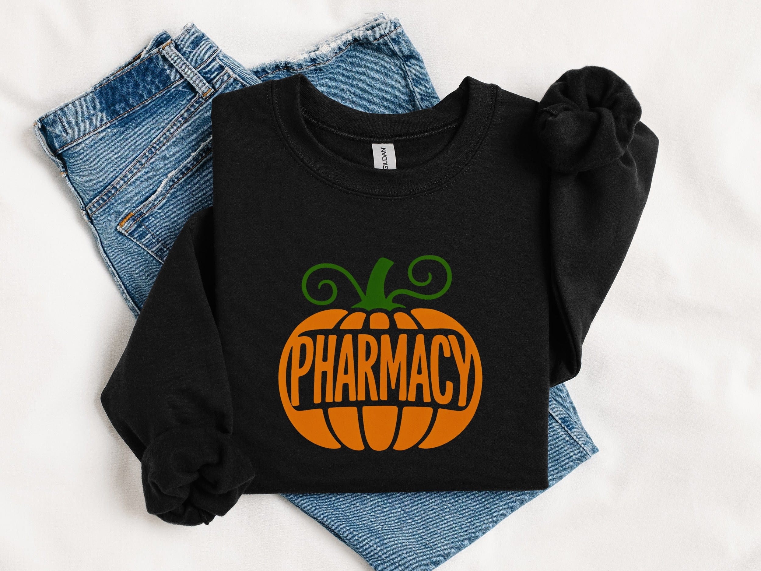 Cozy Autumn Themed Pharmacy Sweater Sweatshirt product