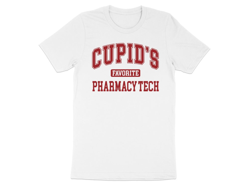 Cupid’s Favorite Pharmacy Tech v1 Tee