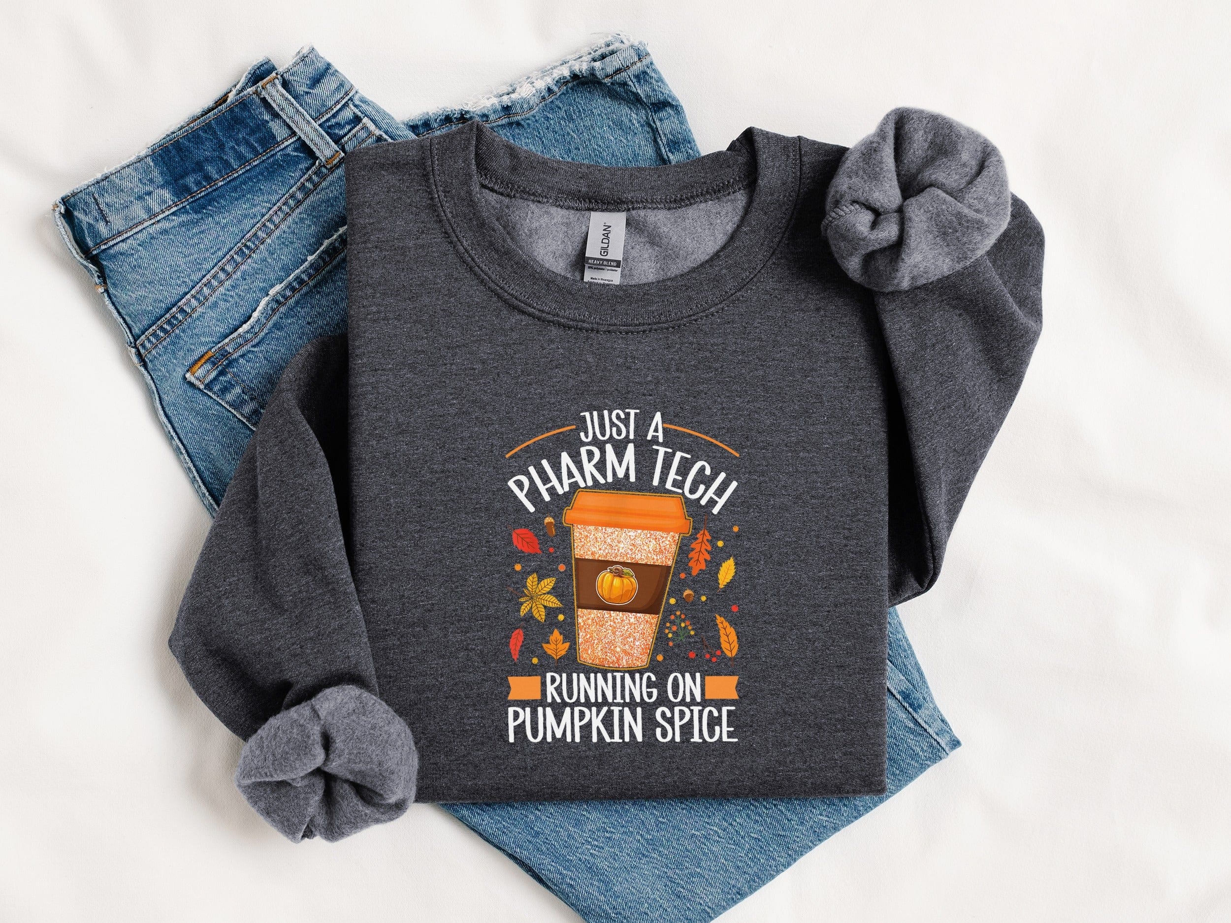 Just A Pharm Tech Running On Pumpkin Spice product type