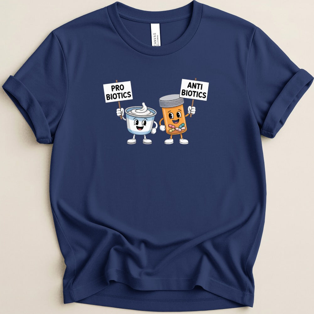 Probiotics vs Antibiotics Tee