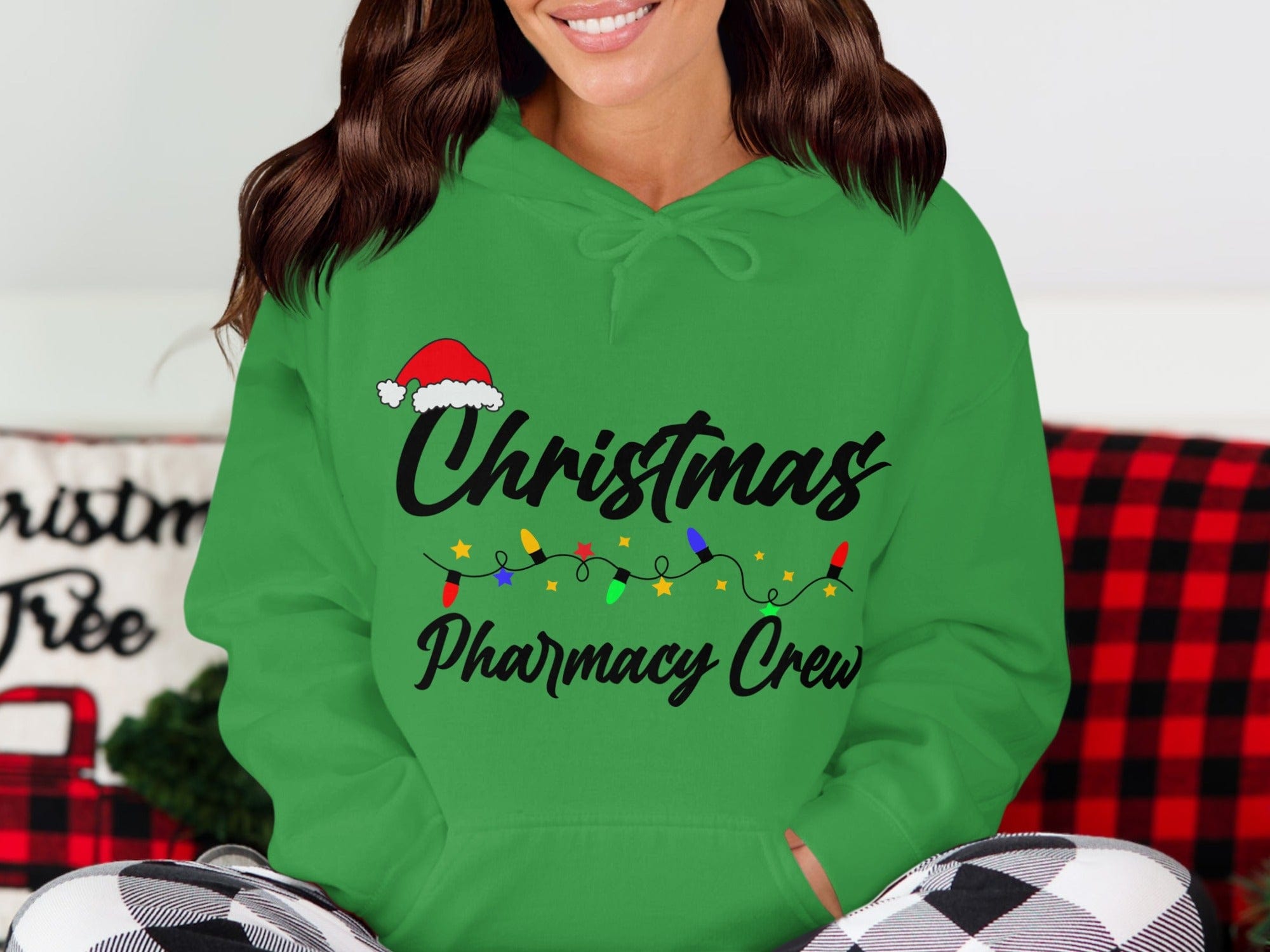 Christmas Pharmacy Crew Hoodie for Holiday Season