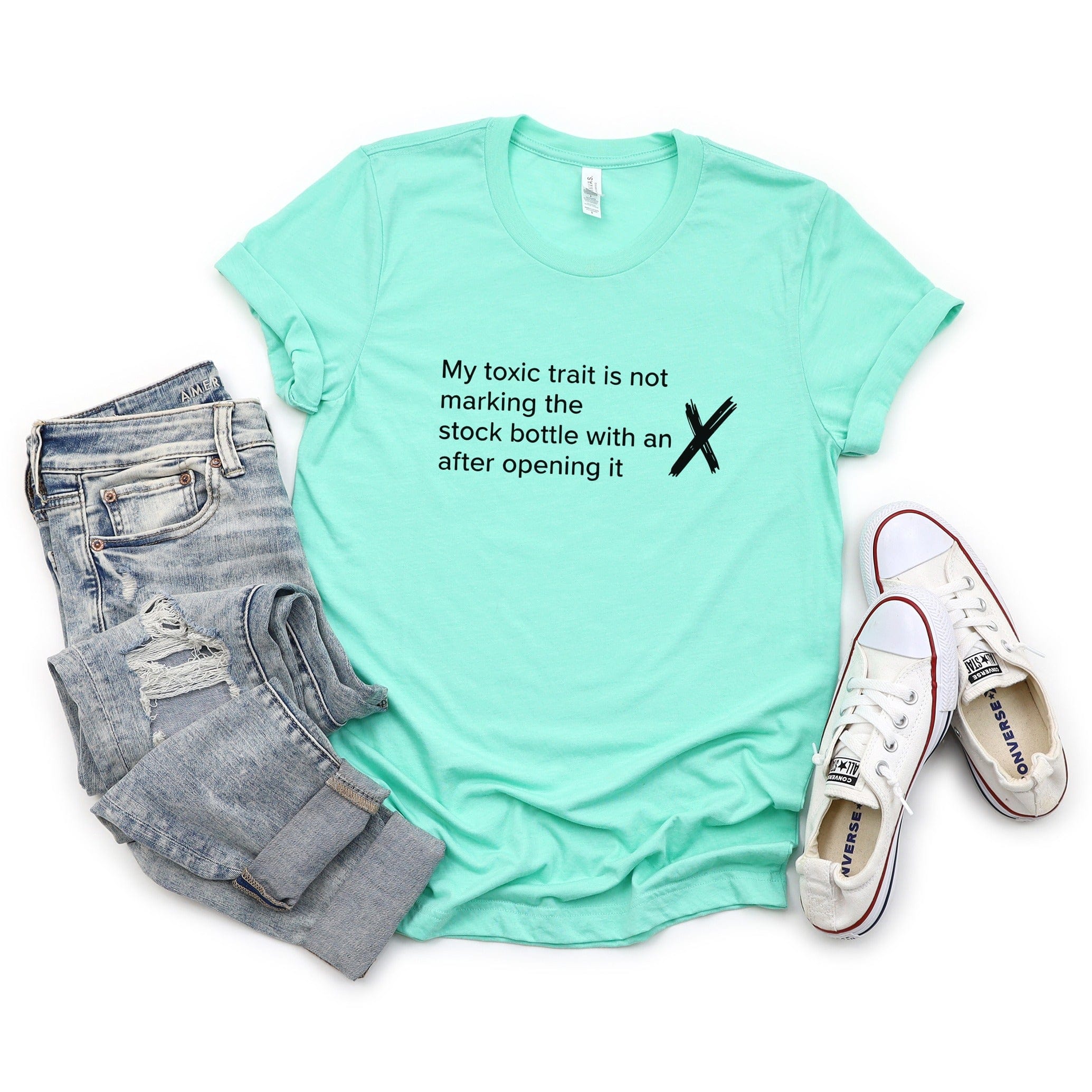 My toxic trait graphic print tee shirt product