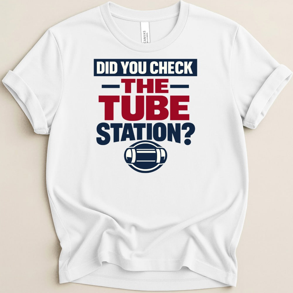 Did You Check the Tube Station? Tee