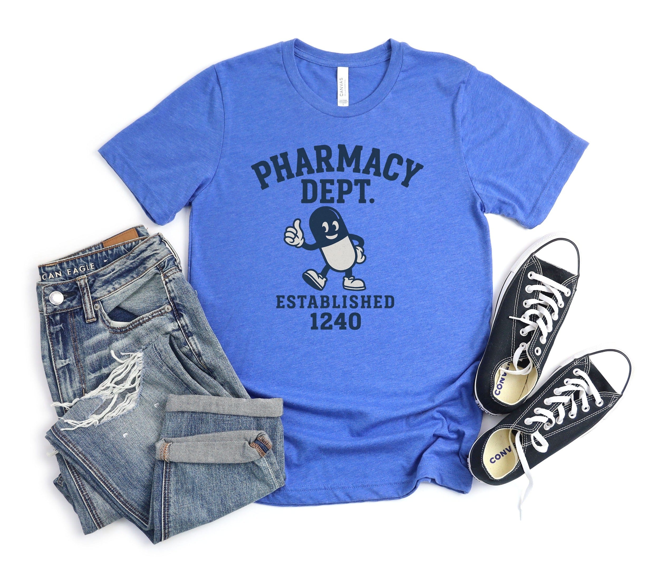 Pharmacy Dept Established 1240 Graphic T-Shirt product