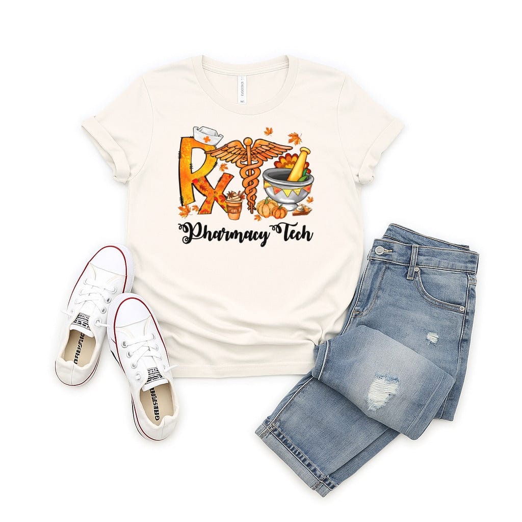 Pharmacy Tech RX Fall Theme Graphic Tee product