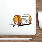 Fukitol 100mg bottle with pills, featuring "Take 1 tablet PO daily as needed for life."