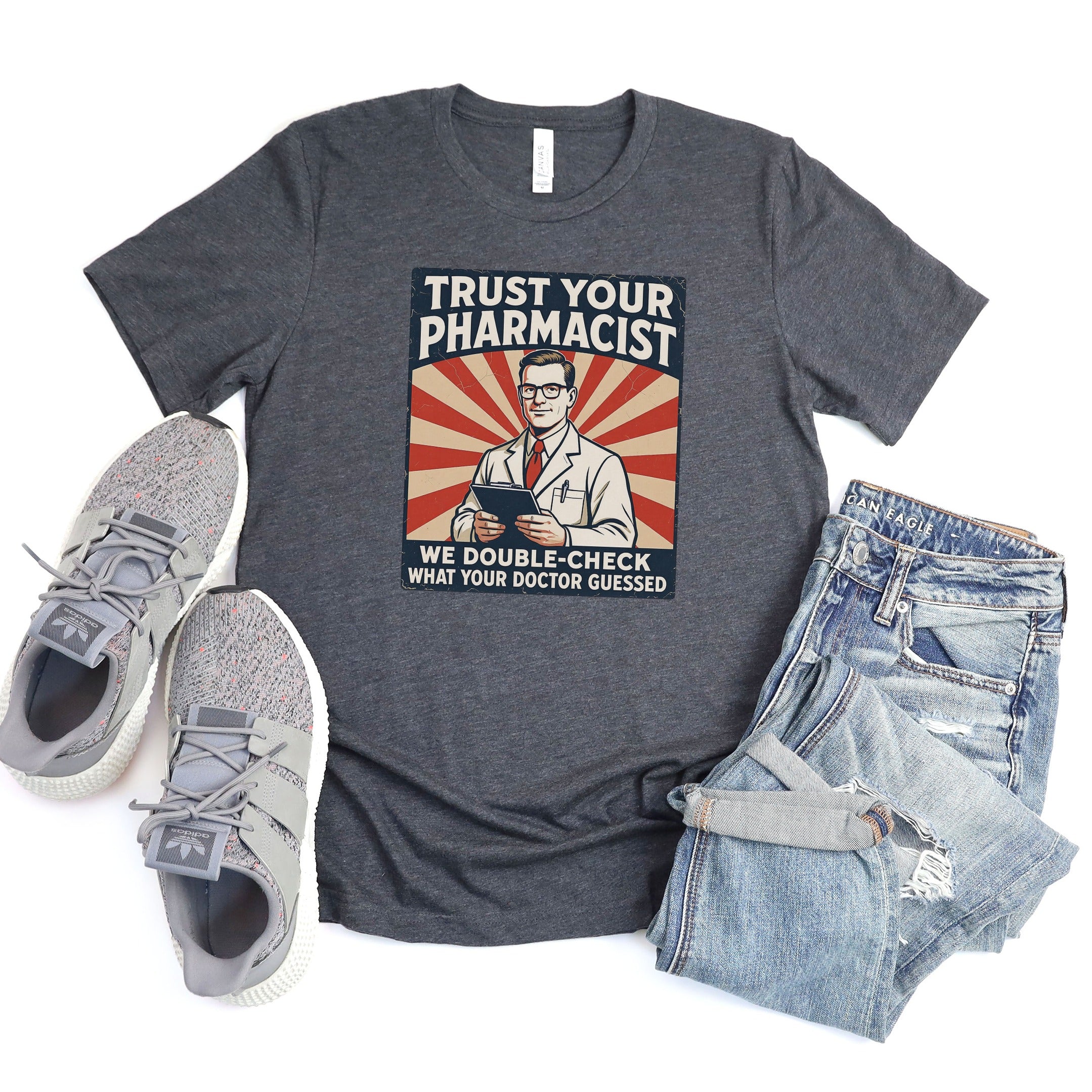 Trust Your Pharmacist Double-Check Graphic Tee product type