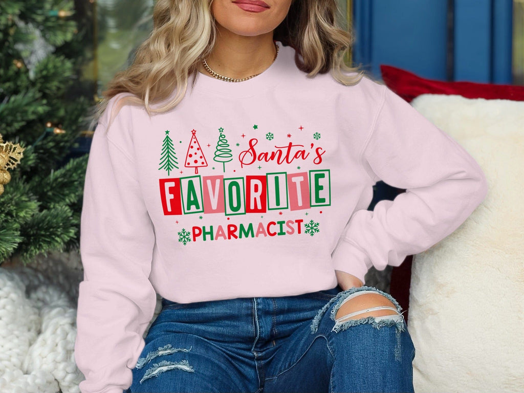 Santa's Favorite Pharmacist Holiday Sweatshirt product